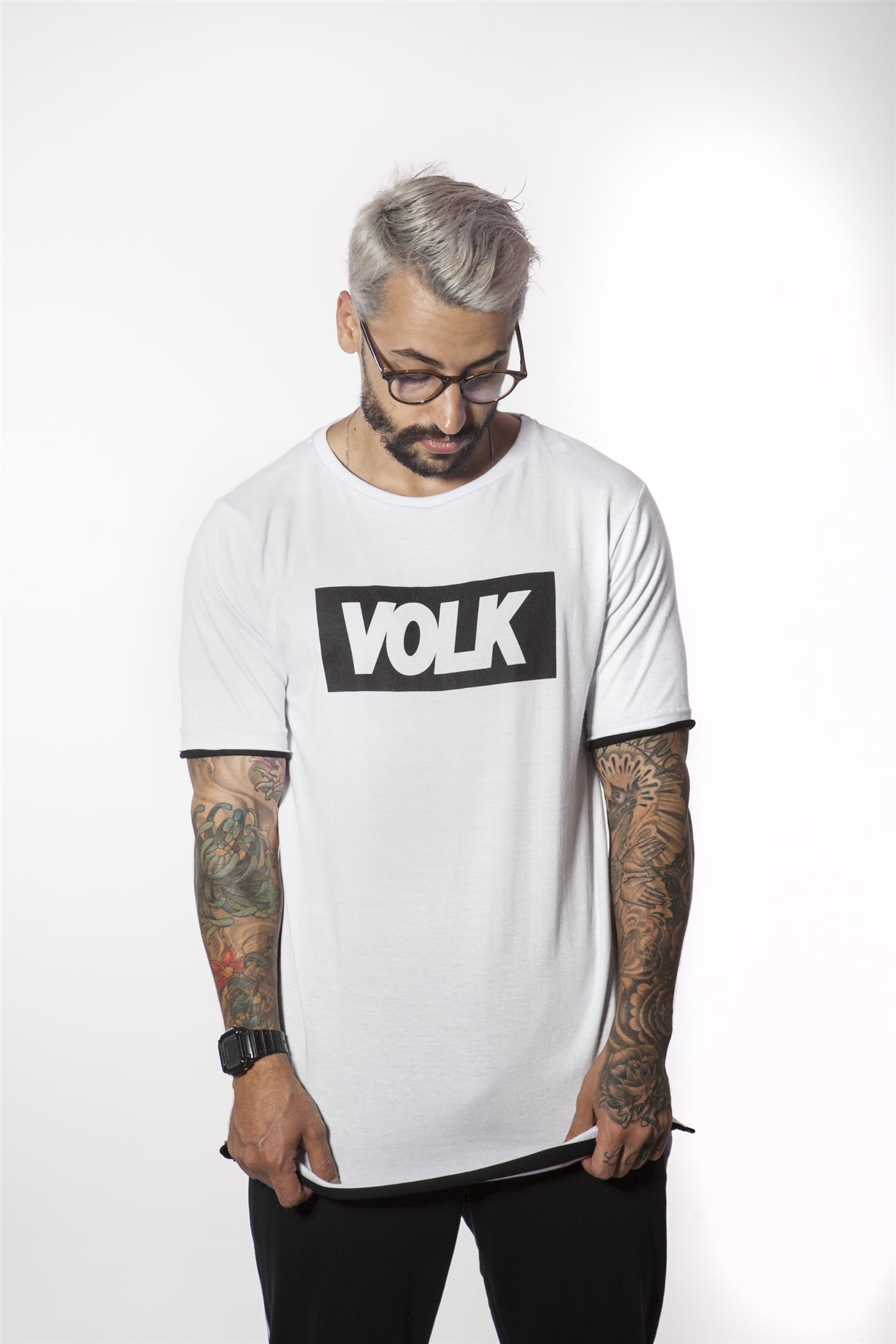 Camiseta com estampa triângulo